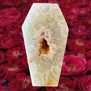 Druzy Agate Coffin